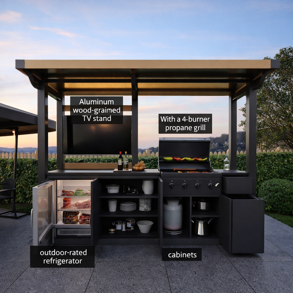 Forgestone Luxegrill Outdoor Kitchen Station
